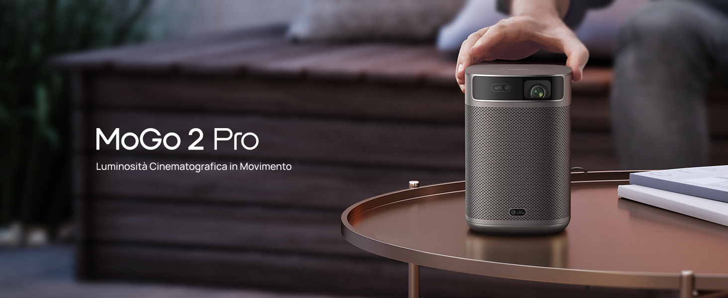 XGIMI MoGo 2 Pro 1080P Proiettore portatile, con Wifi Bluetooth